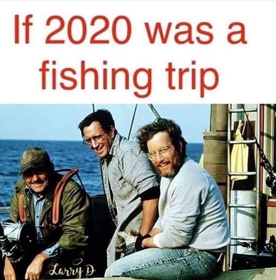 richard dreyfuss jaws - If 2020 was a fishing trip