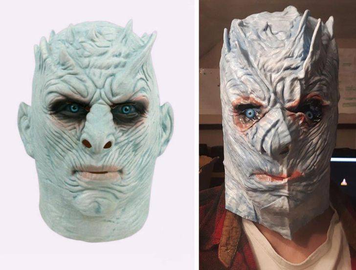 “I bought this Night King mask on eBay.”