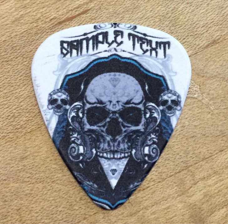 I ordered guitar picks from China. “Sample Text” is now my new band name.