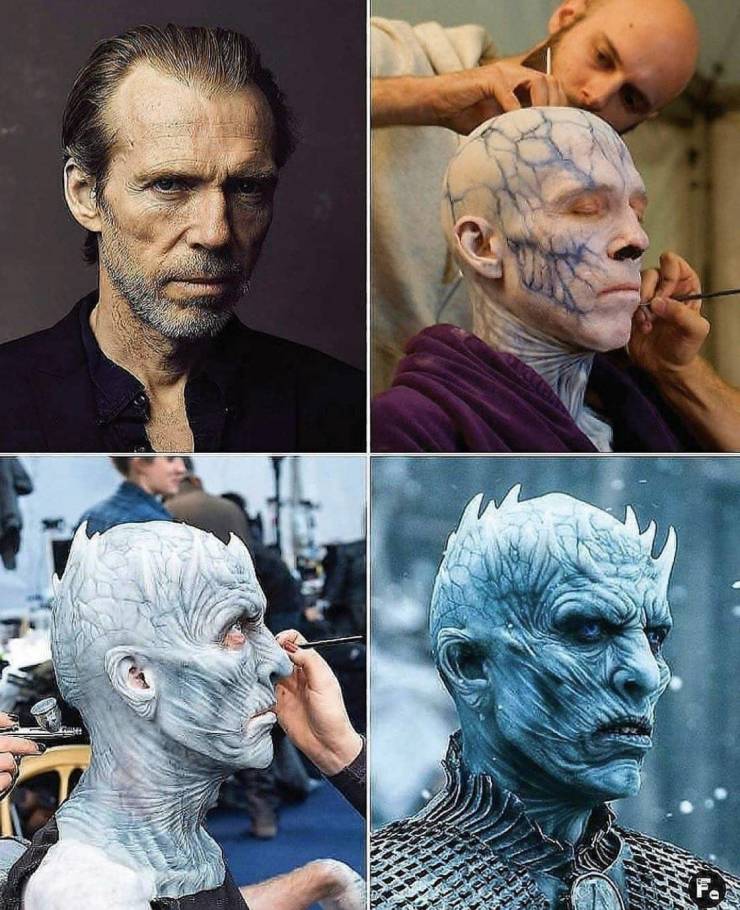 male movie character makeup - Fe