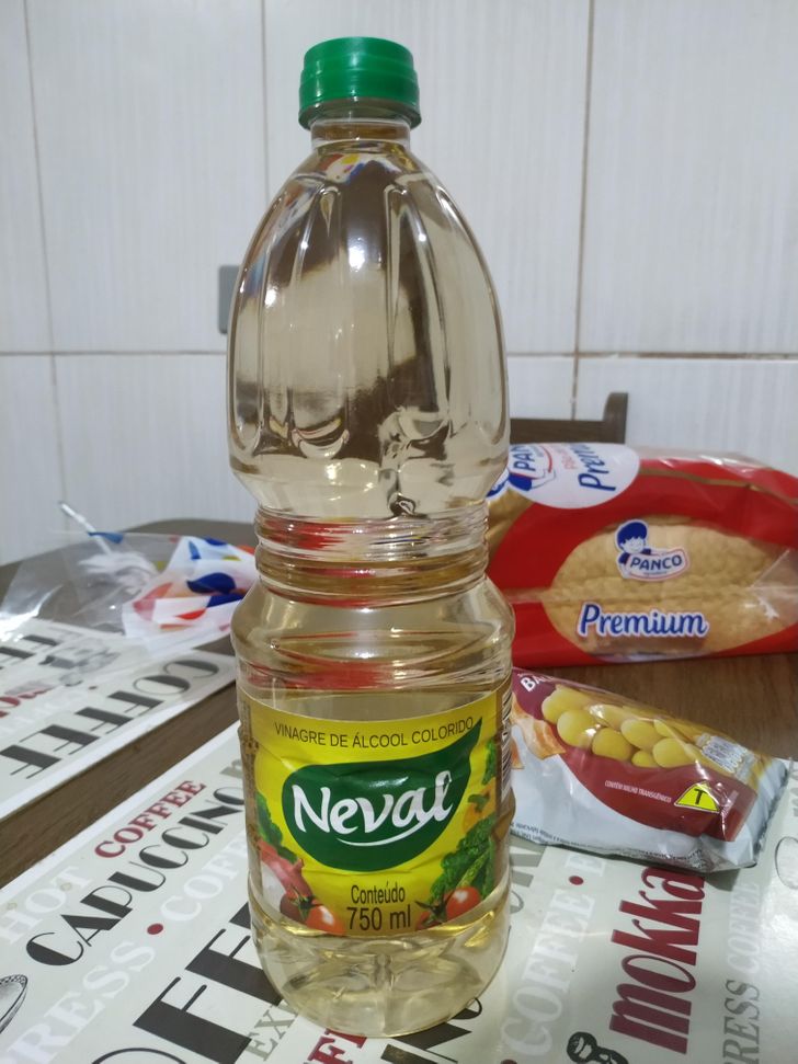 condiment - Vinagre De Lcool Colorido Prel Panco Premium Neval Contedo 750 ml Focoffee Capucon eyyou Ress Reso Con