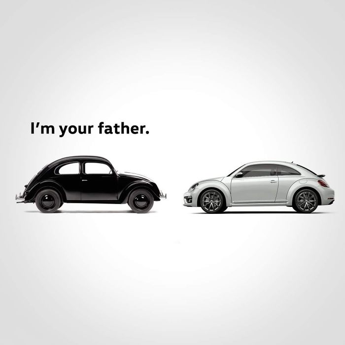 volkswagen ad - I'm your father.