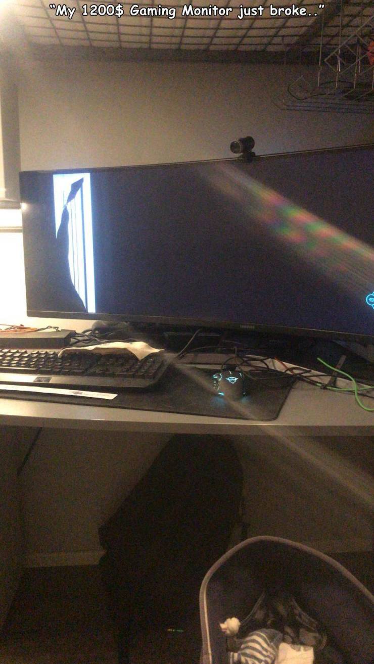 light - "My 1200$ Gaming Monitor just broke.."