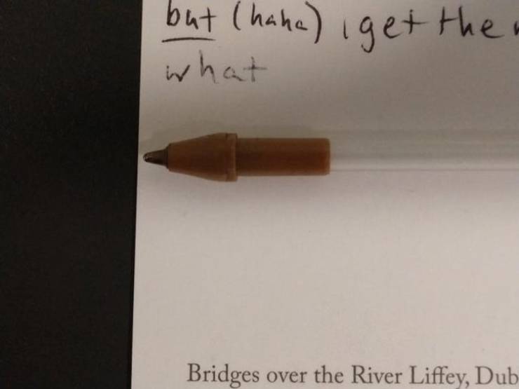 pen - but haha iget the what Bridges over the River Liffey, Dub