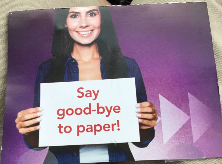 smile - Say goodbye to paper!