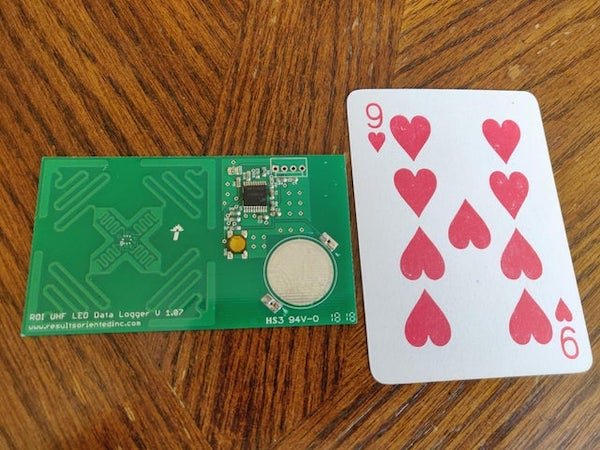 computer chip the size of a playing card