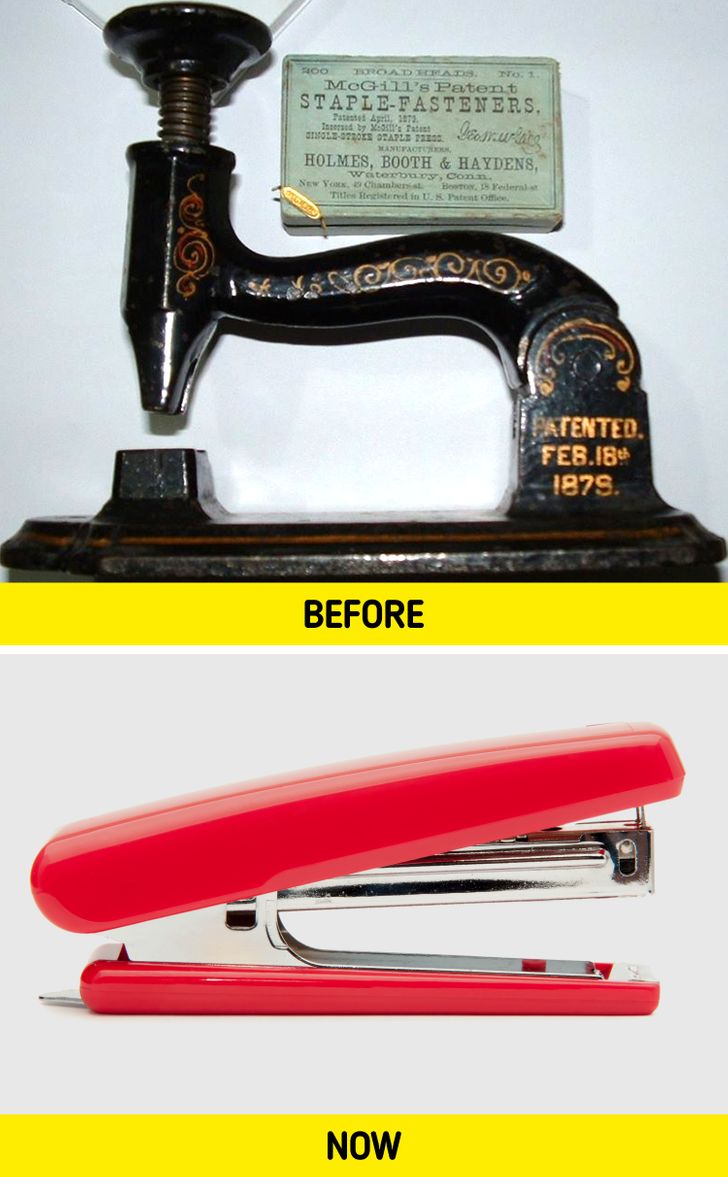 old stapler