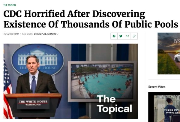 robert gibbs - The Topical Cdc Horrified After Discovering Existence Of Thousands of Public Pools 72120 Am See More Onion Public Radio Holi The House Recent Video The White House Washington The Topical Helping proto so they can