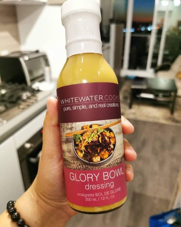 condiment - vinaigrette Bol De Gloire Whitewater Cooks pure, simple, and real creations. Glory Bowl dressing 350 Ml 12 Fl Oz