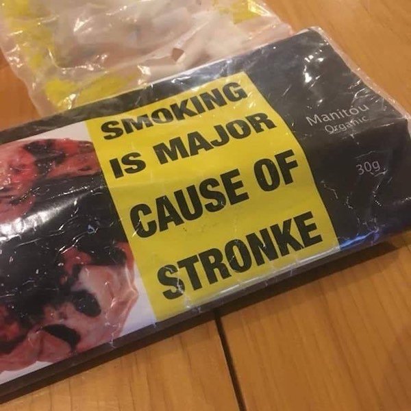 iga - Manitou Organic Smoking Is Major 30g Cause Of Stronke