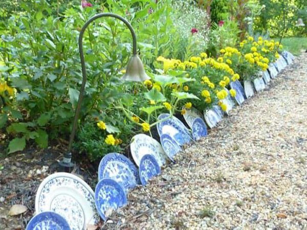 cheap garden edging ideas