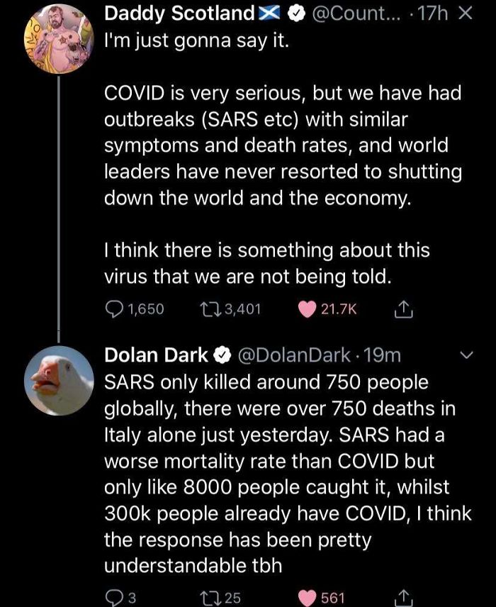 yannick ngakoue tony khan twitter - Daddy Scotland x ... . 17h X I'm just gonna say it. Covid is very serious, but we have had outbreaks Sars etc with similar symptoms and death rates, and world leaders have never resorted to shutting down the world and t