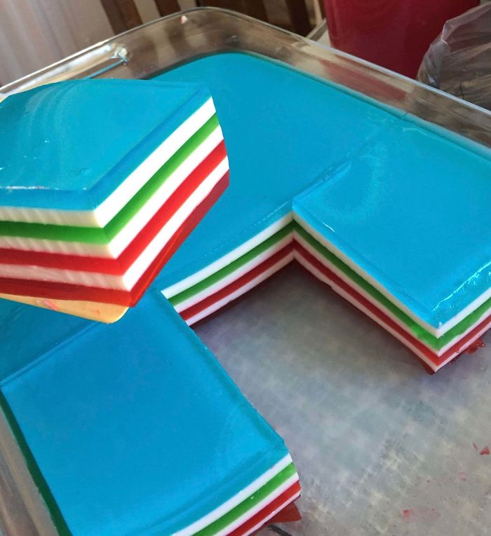 7 layer jello