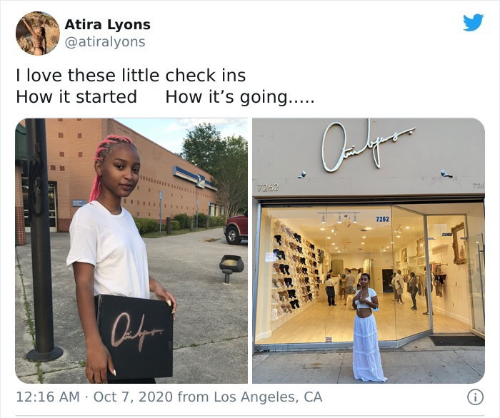 34 How It Started Vs. How It’s Going Tweets - presentation -  Atira Lyons I love these little check ins How it started How it's going..... Day 7262 726 7262 0 Onlar from Los Angeles, Ca