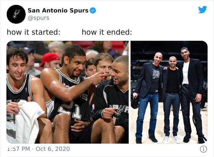 34 How It Started Vs. How It’s Going Tweets - muscle - San Antonio Spurs how it started how it ended 5