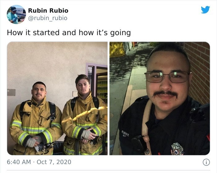 34 How It Started Vs. How It’s Going Tweets - glasses - Rubin Rubio How it started and how it's going Rubin By . 0