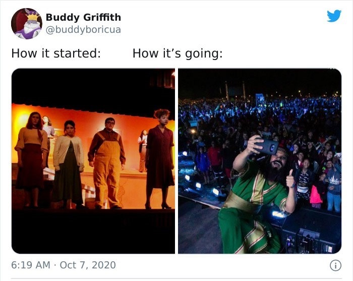 34 How It Started Vs. How It’s Going Tweets - presentation - Buddy Griffith How it started How it's going 0