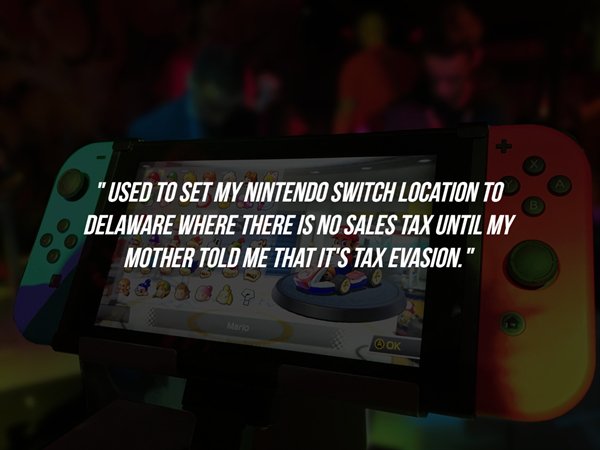 playstation portable - "Used To Set My Nintendo Switch Location To Delaware Where There Is No Sales Tax Until My Mother Told Me That It'S Tax Evasion." 340023 Ook