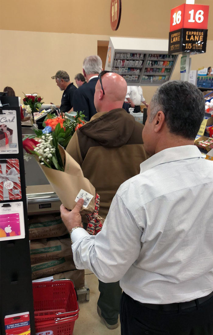 My Local Grocery Store On Valentines Day Around 5:20 Pm