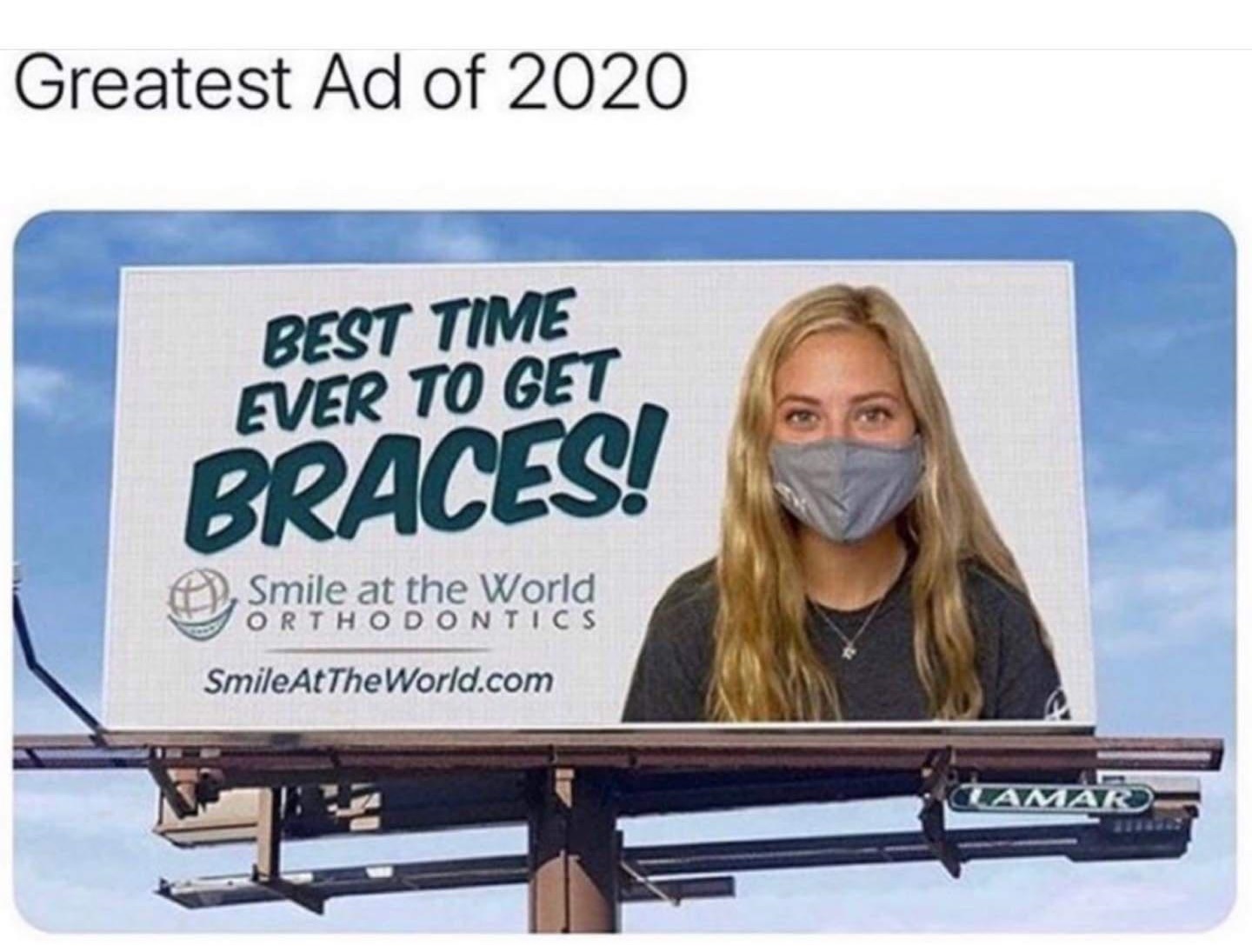 Dental braces - Greatest Ad of 2020 Best Time Ever To Get Braces! Smile at the World Orthodontics SmileAt The World.com Tamar