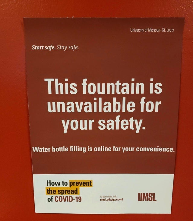 iso 9001 bureau veritas - University of MissouriSt. Louis Start safe. Stay safe. This fountain is unavailable for your safety. Water bottle filling is online for your convenience. How to prevent the spread of Covid19 To leam more, visit Umsl umsl.edugocov