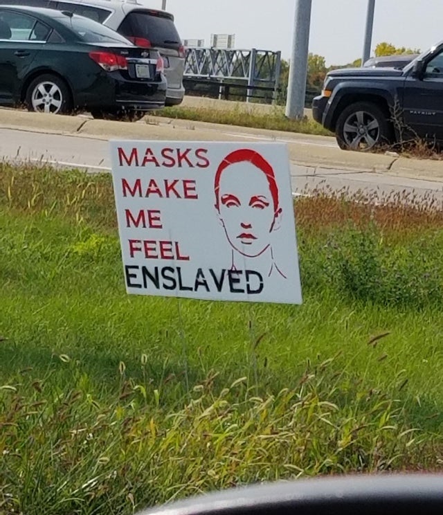 grass - Masks Make Me Feel Enslaved