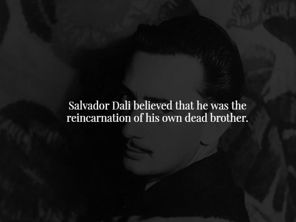 photograph - Salvador Dali believed that he was the reincarnation of his own dead brother.