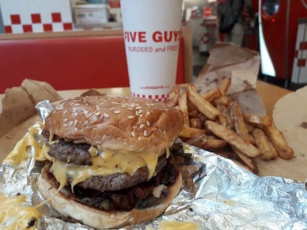 five guys - Five Guys Burgers and Fc