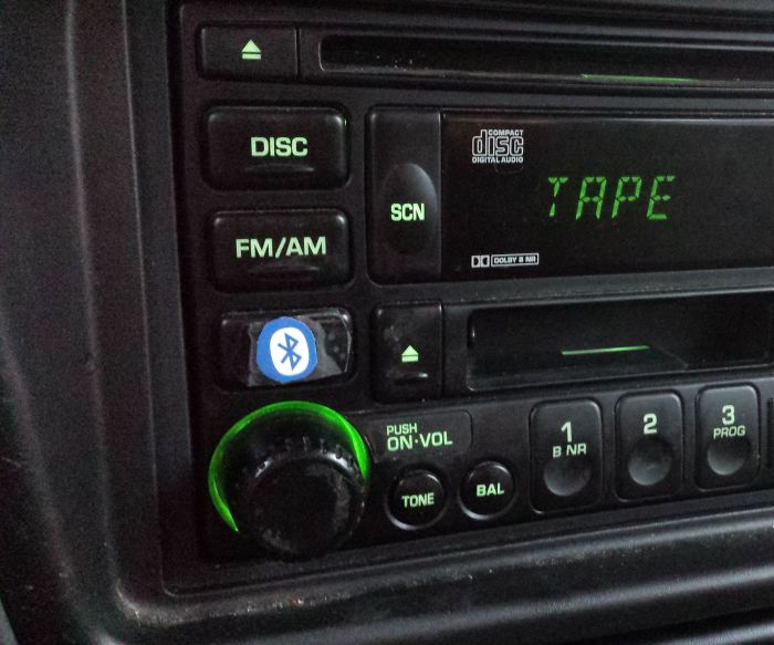 cassette player car