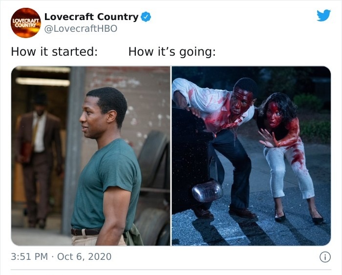 presentation - Lovecrait Country Lovecraft Country Hbo How it started How it's going 0