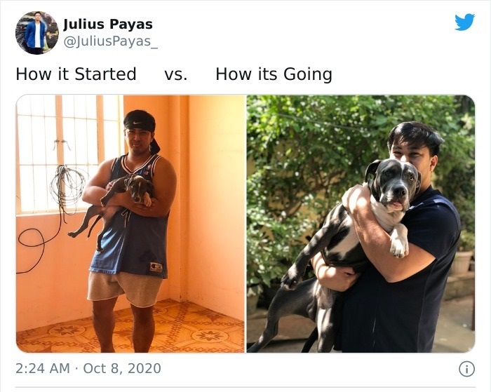 communication - Julius Payas How it Started Vs. How its Going o .