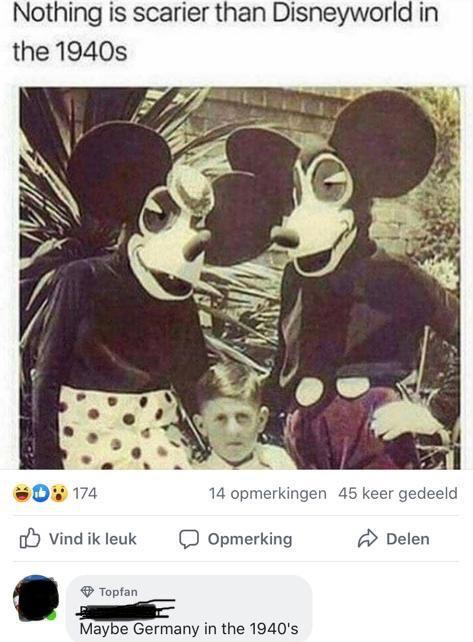 old disney world costumes - Nothing is scarier than Disneyworld in the 1940s D174 14 opmerkingen 45 keer gedeeld Vind ik leuk Opmerking Delen Topfan Maybe Germany in the 1940's