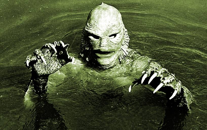 INDIANA: THE GREEN-CLAWED BEAST IN THE OHIO RIVER.With hairy arms, clawed hands, and green skin, this human-sized creature grabs unsuspecting women.
