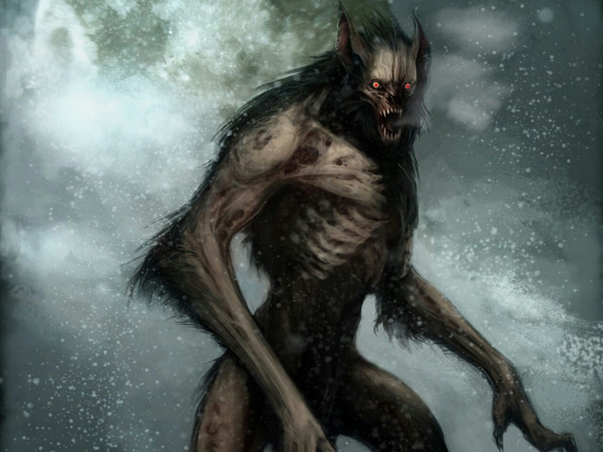 LOUISIANA: THE ROUGAROU.A pale white werewolf-like creature prowls the swamps and often stars in stories to encourage children to behave, such as hunting down Catholics who don’t practice Lent.