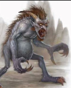 MASSACHUSETTS: PUKWUDGIES.Tiny gray tricksters resembling humanoid porcupines that lure people off cliffs or trap them in sand.