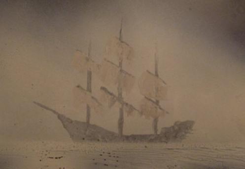 WYOMING: THE PLATTE RIVER SHIP.Through thick mist, usually in February, a ship can be seen sailing the Platte River, its phantom crew frosted over. On the deck, you’ll allegedly see the body of someone you know or yourself.