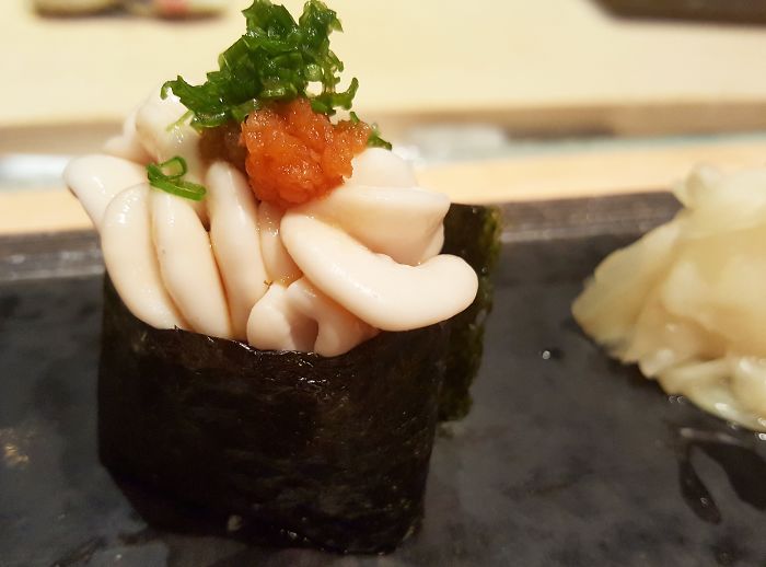 The roe and milt of certain fish is a common delicacy across the world, including sturgeon roe, otherwise known as caviar.
While roe is widely known to be fish eggs, it's not so well known that milt is fish sperm.