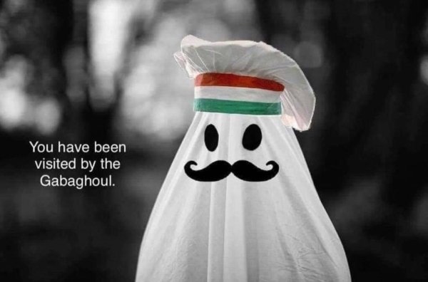 do you call an italian ghost - You have been visited by the Gabaghoul.