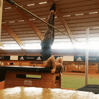 cool pictures - woman gymnast gif