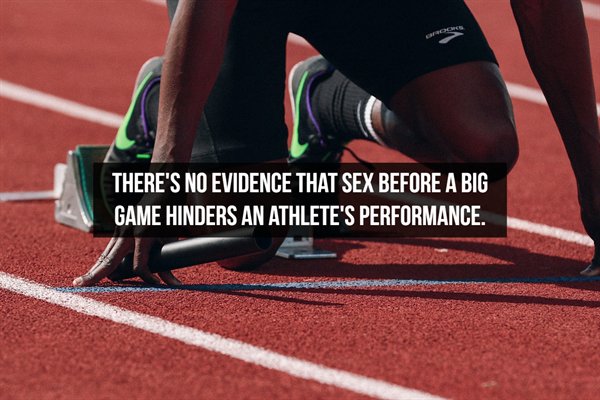 athletic - There'S No Evidence That Sex Before A Big Game Hinders An Athlete'S Performance.
