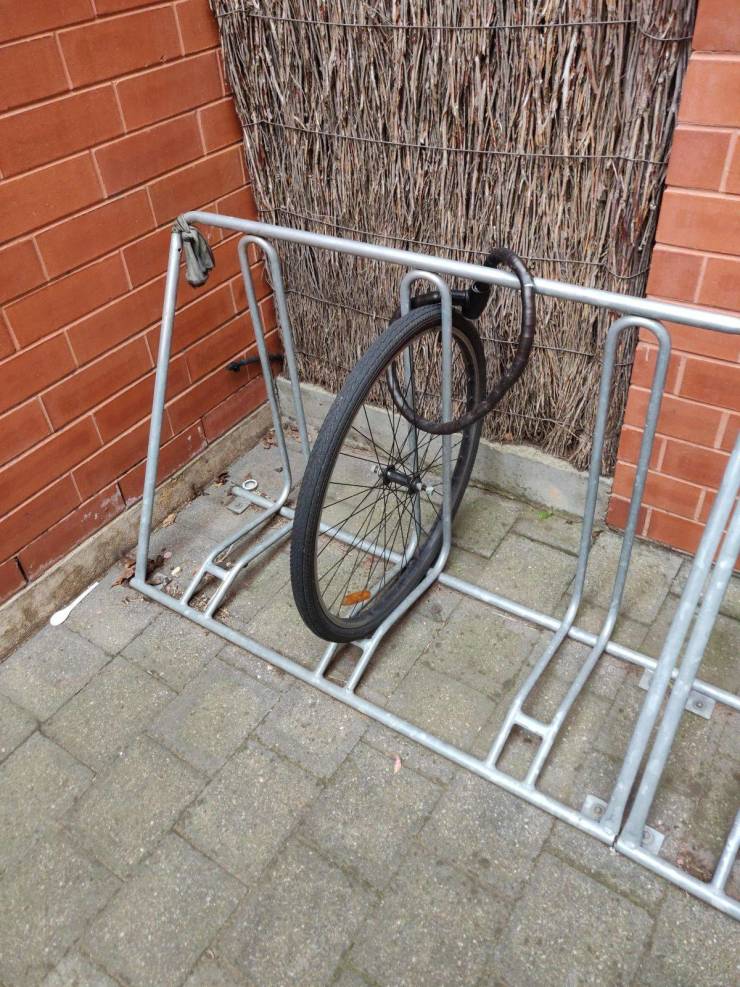 when life sucks - bicycle wheel