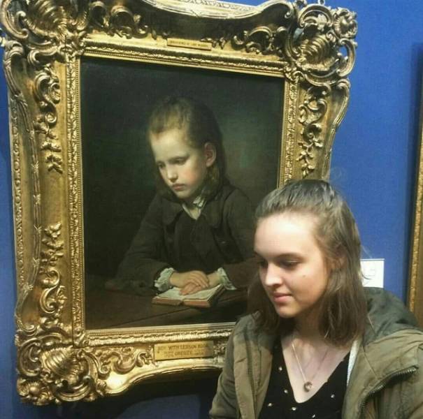 people who look like paintings