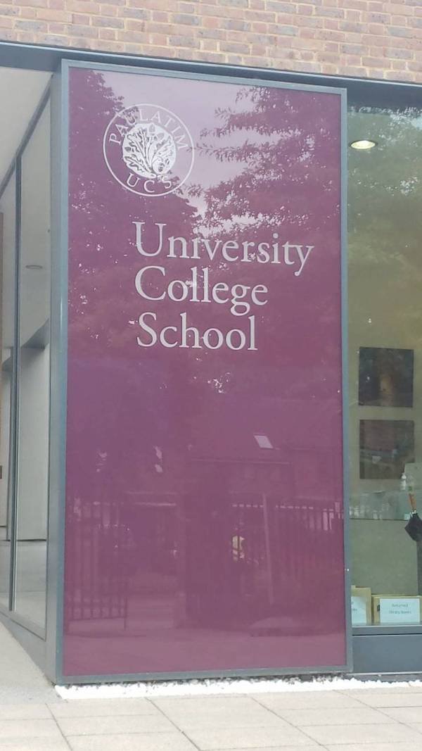funny sign fails - university college school