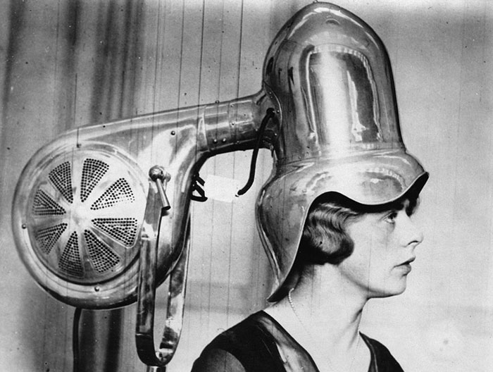 Head-Shaped Hair Dryer, 1935