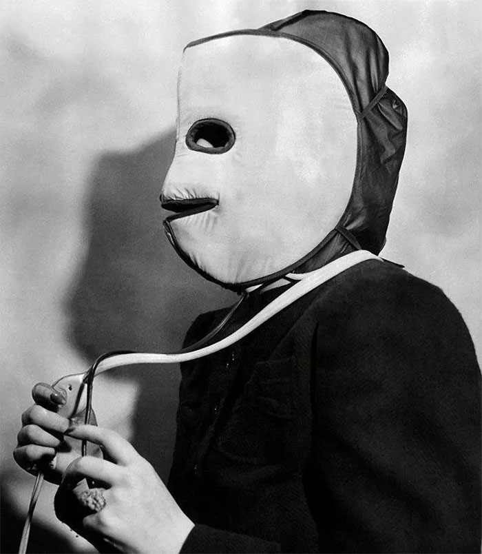 beauty mask 1930s