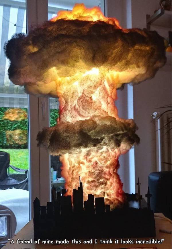 funny memes - explosion city diorama - a friend of mine mad this and I think it looks incredible