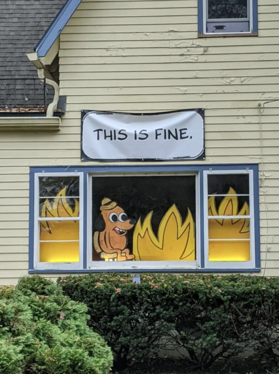 signage - This Is Fine.