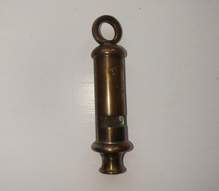 “I found my great-grandfather’s whistle he used in the trenches of World War I.”