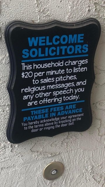 solicitors meme - Welcome Solicitors This household charges $20 per minute to listen to sales pitches, religious messages , and any other speech you are offering today. These Fees Are Payable In Advance You hereby acknowledge your agreement to the terms a