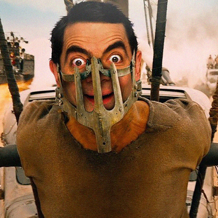 mr bean mad max